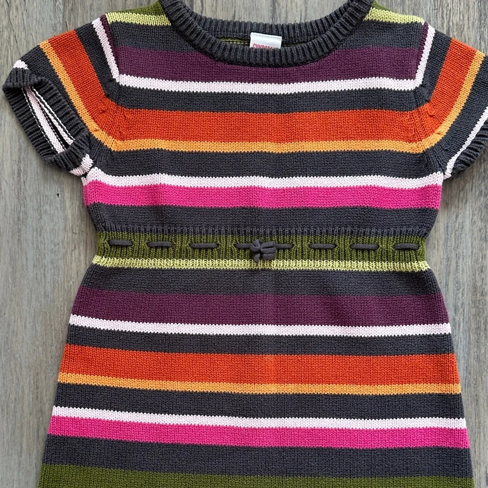 Gymboree Multicolor Striped Casual Dress